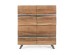 Μπουφές Aron Καφέ 118x45x138εκ.