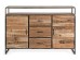 Μπουφές Elmer Καφέ 150x40x105εκ. Μπουφές Elmer Καφέ 150x40x105εκ.