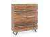 Μπουφές Aron Καφέ 118x45x138εκ.