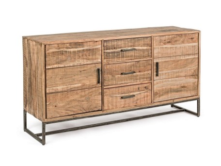 Μπουφές Elmer Καφέ 145x45x77εκ.