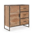 Μπουφές ELMER  Καφέ 90x40x90εκ.