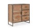 Μπουφές ELMER Καφέ 90x40x90εκ. Μπουφές ELMER Καφέ 90x40x90εκ.
