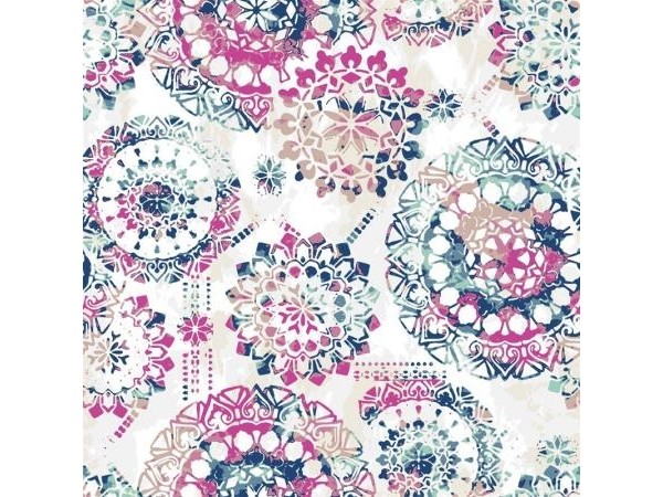 Αυτοκόλλητη Ταπετσαρία Bohemian Pink/Blue Peel KAL.RMK9125 Αυτοκόλλητη Ταπετσαρία Bohemian Pink/Blue Peel KAL.RMK9125