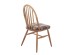 Artekko Cubuclu Καρέκλα με Ξύλινο Σκελετό σε Φυσική Απόχρωση και Καρό Ύφασμα (45x50x92)cm