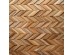 Πάνελ Επένδυσης Τοίχου 3D Rebel of Styles Teak Chevron απο Φυσικό Ξύλο  386x180x20mm σετ 5 Τεμάχια