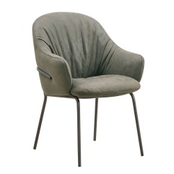 ΚΑΡΕΚΛΑ ΠΟΛΥΘΡΟΝΑ TOSCA ΚΑΦΕ 62x63x90.5