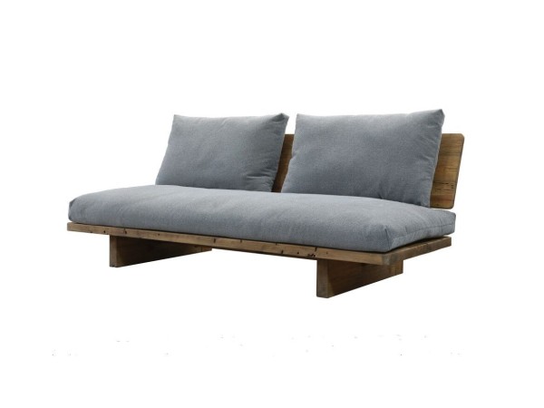  Καναπές ξύλινος 3θέσιος  χωρίς μπράτσα 