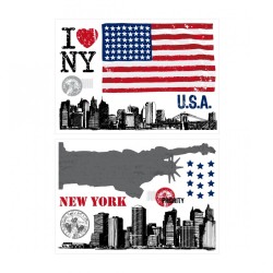 Αυτοκόλλητο Big Apple XL